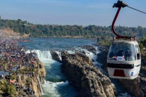 Ropeway at Bhedaghat