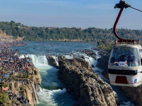 Ropeway at Bhedaghat